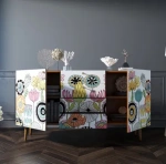 Ваш интерьер украсит оригинальный длинный комод с ящиками "Berber" (Принт-03).  Каталог мебели из России - AdtPro. Id-1