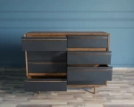  Заказать комод  Bruni black производство Этажерка. Каталог мебели из России - AdtPro. Id-2