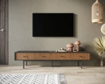  Вы можете приобрести эксклюзивный комод с четырьмя ящиками под tv  Emerson производство Этажерка. Каталог мебели из России - AdtPro. Id-4