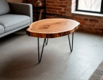 Различные уникальные спилы дерева (вяз, дуб, ясень) для изготовления эксклюзивных столешниц для оформления лофт интерьера Art.1252.523