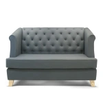 Диван Manchester серый фабрики Ottostelle в классическом стиле, ar_deco, neoclassical, american, chesterfield. ID-0