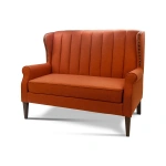 Диван Largo lux 2 stripe одноместный в классическом стиле, art-nouveau. ID-1