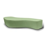 Салатовый диван без спинки Barselona DS. ID-3