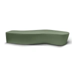 Диван без спинки Barselona DS. Зелёный ID-4