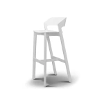 Стул барный Betty wood. Выполнен в стиле: modern, constructivism, minimalism, bauhaus. ID-0