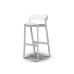 Стул барный Betty wood. Выполнен в стиле: modern, constructivism, minimalism, bauhaus. ID-2