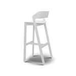 Стул барный Betty wood. Выполнен в стиле: modern, constructivism, minimalism, bauhaus. ID-4