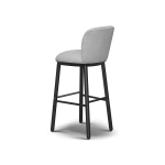 Барный стул Brabbu. Стиль Современный. Материал Бук. Выполнен в стиле: modern, ar_deco, scandinavian-style, japandi. ID-4