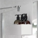 Влагостойкая металлическая полка для душевых кабин MyOry Shower One