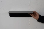 Классический черный цвет металлической полки MyOry Thin Inverse