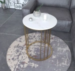 Кофейный столик MyOry Aesthetic в интерьере гостиной в стиле Ар-деко