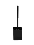 Чёрный держатель для туалетного ёршика MyOry BrushQuad Four в комплекте с ёршиком