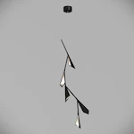 подвесной светильник Bird Two асимметричный дизайн