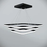 мягкий рассеянный свет светильника YardLamp TripleInv от Glode опаловый акрил