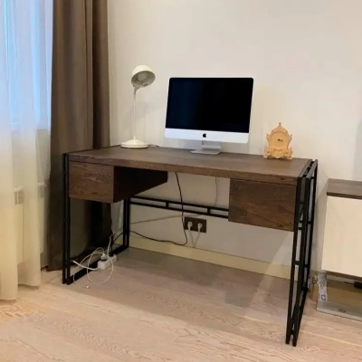 Стол рабочий ФОЛКЕР темный