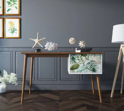 Купите мебель для Вашего интерьера - стол письменный с ящиком "Berber" (Принт-04). Каталог мебели из России - AdtPro. Id-0