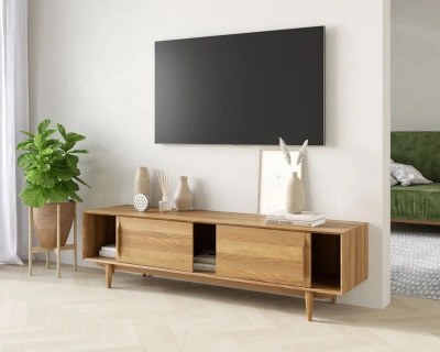  Изготовим мебель на заказ - консоль в скандинавском стиле под tv  Bruni производство Этажерка. Каталог мебели из России - AdtPro. Id-0