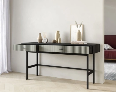  Заказать консоль с двумя ящиками  Emerson производство Этажерка. Каталог мебели из России - AdtPro. Id-0