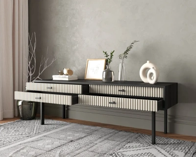  Вы можете заказать консоль с двумя ящиками  Emerson производство Этажерка. Каталог мебели из России - AdtPro. Id-0