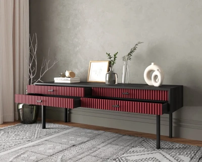  Ваш интерьер украсит консоль с двумя ящиками  Emerson производство Этажерка. Каталог мебели из России - AdtPro. Id-0