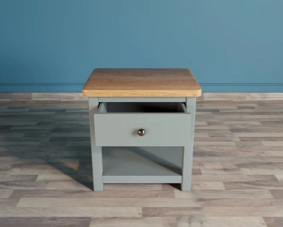 У нас вы можете заказать прикроватная тумбочка низкая серая "Jules verne" цвет серый, который дополнит дизайн интнрьера вашей комнаты. Каталог мебели из России - AdtPro. Id-0