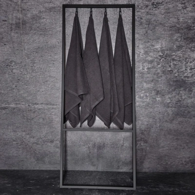 Приставная вешалка MyOry Qad с крючками | 60×160×2 см | Для прихожей и бани