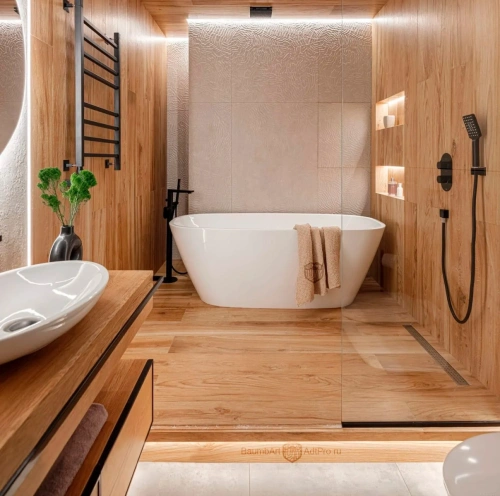 Комплект мебели для ванной комнаты в стиле лофт, разработанный студией интерьерного дизайна, сочетает в себе уникальный стиль и высокое качество материалов