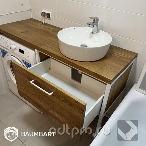 Тумба ДЖОЙ под раковину и стиральную машину