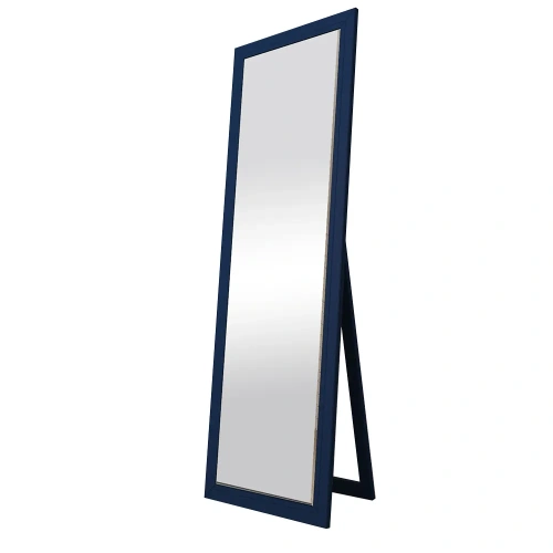 У нас вы можете заказать напольное зеркало синее "Rome" цвет синий, который дополнит дизайн интнрьера вашей комнаты. Каталог мебели из России - AdtPro. Id-1