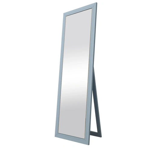 Заказать эксклюзивный напольное зеркало голубое "Rome" цвет голубой, который станет приятным дополнением к неповторимому дизайну вашей комнаты. Каталог мебели из России - AdtPro. Id-1