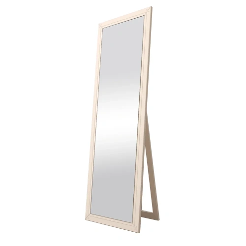 Изготовленная нами мебель на заказ - напольное зеркало бежевое "Rome" цвет слоновая кость несомненно станет предметом интеьера, на который невозможно будет необратить внимание. Каталог мебели из России - AdtPro. Id-1