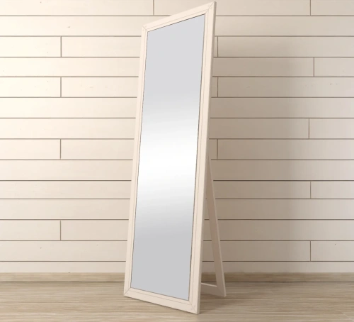 Заказать эксклюзивный напольное зеркало бежевое "Rome" цвет слоновая кость, который станет приятным дополнением к неповторимому дизайну вашей комнаты. Каталог мебели из России - AdtPro. Id-2