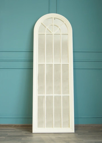 Изготовленная на заказ - зеркало "Milana" цвет белый создаст неповторимую тмосферу в Вашей комнате. Каталог мебели из России - AdtPro. Id-2