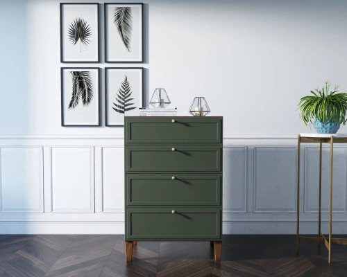 Изготовленная мебель на заказ - комод вертикальный "Andersen" цвет орех создаст неповторимую тмосферу в Вашей комнате. Каталог мебели из России - AdtPro. Id-4