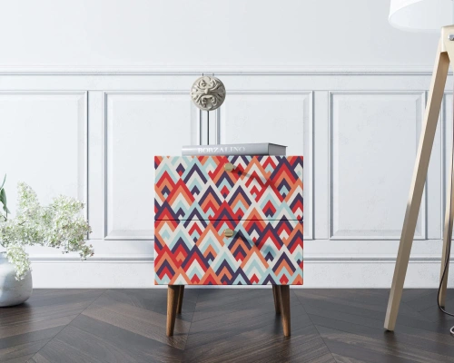 У нас вы можете заказать прикроватная тумбочка с двумя ящиками "Berber" (Принт-02), который дополнит дизайн интнрьера вашей комнаты. Каталог мебели из России - AdtPro. Id-4