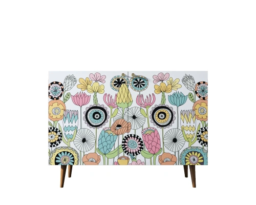 Заказать эксклюзивный длинный комод с ом (Принт-03), который станет приятным дополнением к неповторимому дизайну вашей комнаты. Каталог мебели из России - AdtPro. Id-2
