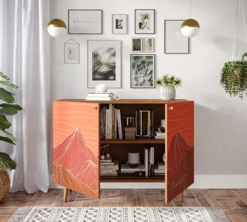 Атмосфера в комнате станет приятнее, а дизайн жилища неповторимым если Вы закажете современный длинный комод с ом (Принт-49). Каталог мебели из России - AdtPro. Id-1