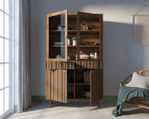 Оформляя покупку буфет для посуды в гостиную "Berber" (Принт-20) в интернет-магазине вы получаете качественную мебель с гарантией производителя. Каталог мебели из России - AdtPro. Id-1