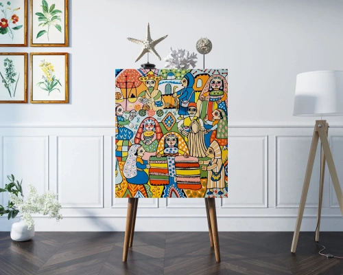  Купите м мебель для Вашего интерьера -  комод на высоких ножках  berber.  производство Этажерка. Каталог мебели из России - AdtPro. Id-5