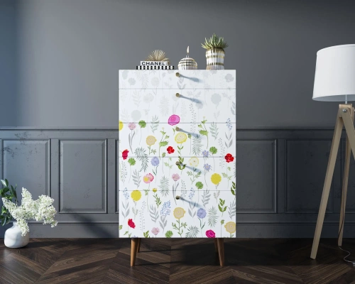   Заказанный у нас эксклюзивный  комод высокий  berber позволит добавить изюминку в интерьер помещения, создать атмосферу свежести и домашнего уюта.  производство Этажерка. Каталог мебели из России - AdtPro. Id-5