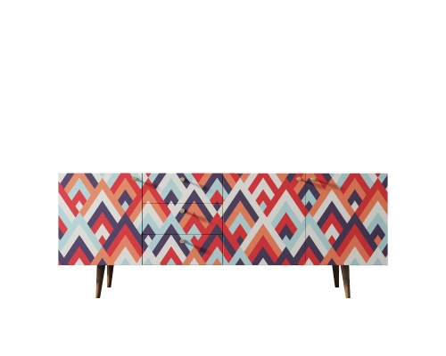 Купите мебель для Вашего интерьера - длинный комод удлиненный "Berber" (Принт-02). Каталог мебели из России - AdtPro. Id-2