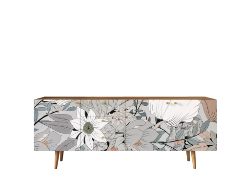 Ваш интерьер украсит оригинальный длинный комод удлиненный "Berber" (Принт-50).  Каталог мебели из России - AdtPro. Id-2