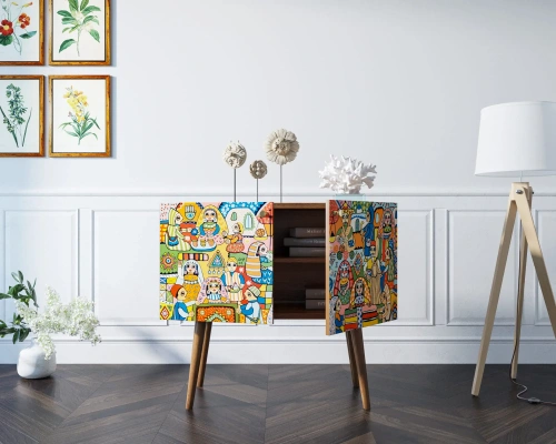  Изготовленная нами мебель на заказ -  комод на высоких ножках  berber несомненно станет предметом интеьера, на который невозможно будет необратить внимание.  производство Этажерка. Каталог мебели из России - AdtPro. Id-4