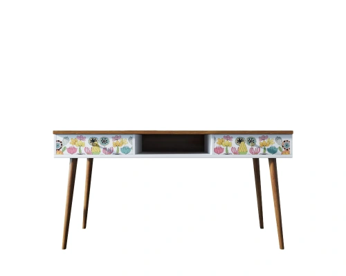 Оформляя покупку Стол рабочий письменный с ящиком письменный "Berber" (Принт-03) в интернет-магазине вы получаете качественную мебель с гарантией производителя. Каталог мебели из России - AdtPro. Id-2