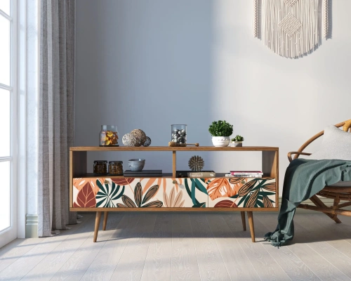 Ваш интерьер украсит оригинальный консоль с тремя ящиками "Berber" (Принт-25).  Каталог мебели из России - AdtPro. Id-3