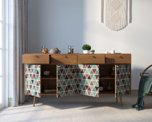 Заказать эксклюзивный длинный комод четыре дверки и четыре ящика "Berber" (Принт-26), который станет приятным дополнением к неповторимому дизайну вашей комнаты. Каталог мебели из России - AdtPro. Id-1