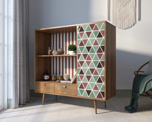 Оформляя покупку стеллаж напольный с выдвижными и дверцей "Berber" (Принт-26) в интернет-магазине вы получаете качественную мебель с гарантией производителя. Каталог мебели из России - AdtPro. Id-2