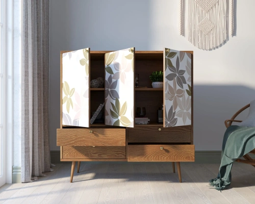 У нас вы можете заказать удлинённый комод большой "Berber" (Принт-27), который дополнит дизайн интнрьера вашей комнаты. Каталог мебели из России - AdtPro. Id-1