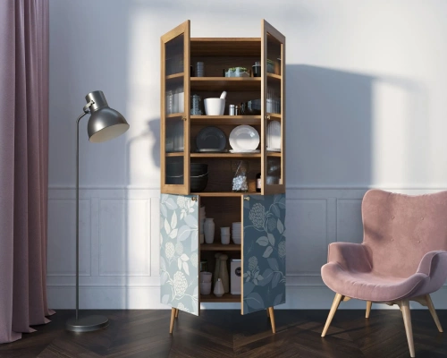 У нас вы можете заказать кухонный буфет малый для посуды "Berber" (Принт-39), который дополнит дизайн интнрьера вашей комнаты. Каталог мебели из России - AdtPro. Id-1