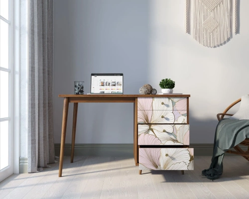 Купите Письменный стол с тумбой "Berber" (Принт-31) и Ваш интерьер несомненно преобразиться, поскольку над изготовленной в ручную мебелью работали лучшие дизайнеры мебели. Каталог мебели из России - AdtPro. Id-1